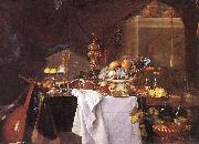 HEEM, Jan Davidsz. de A Table of Desserts g Germany oil painting artist